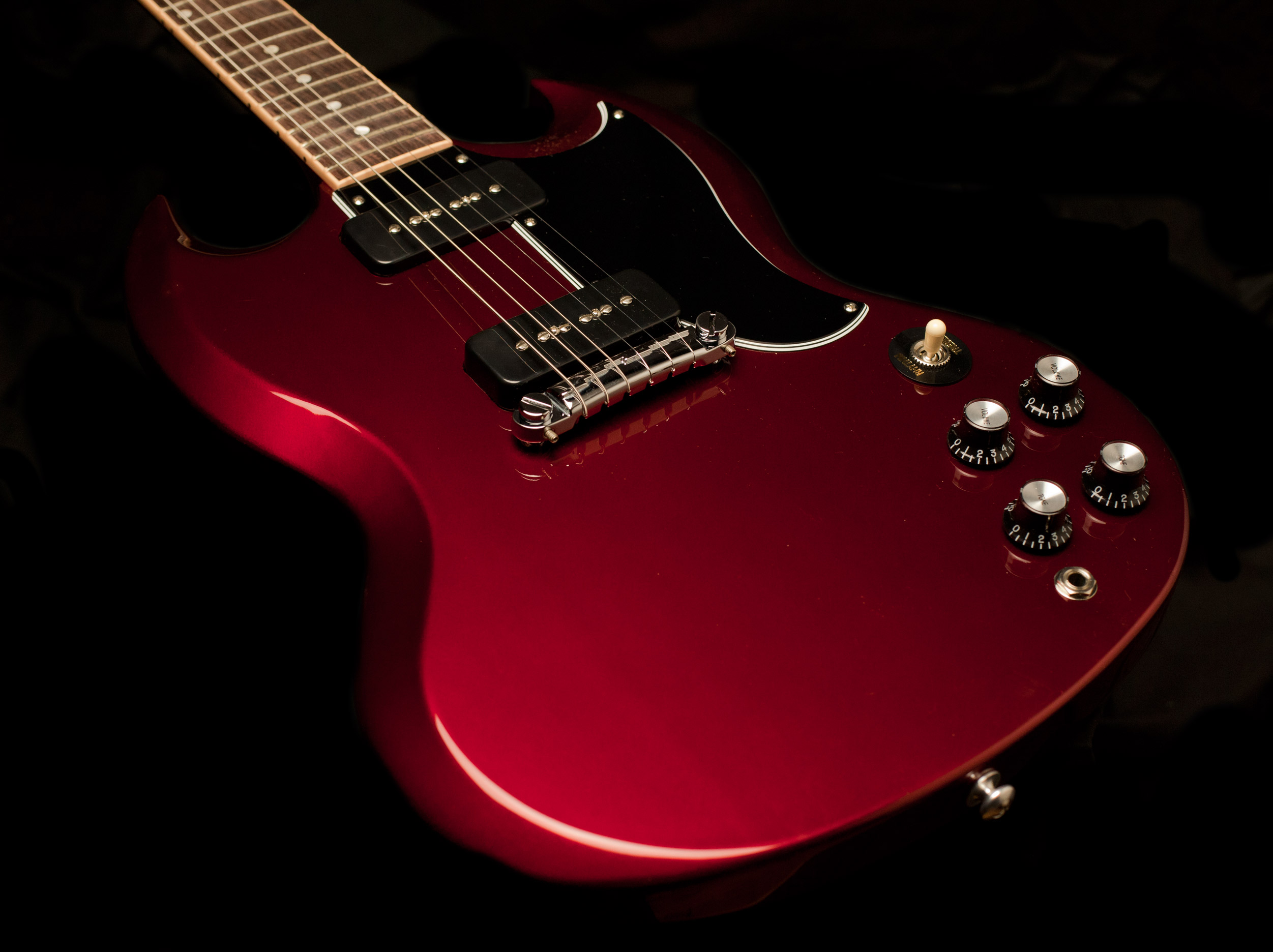 Gibson Sg Special Sparkling Burgundy Gitarren Total