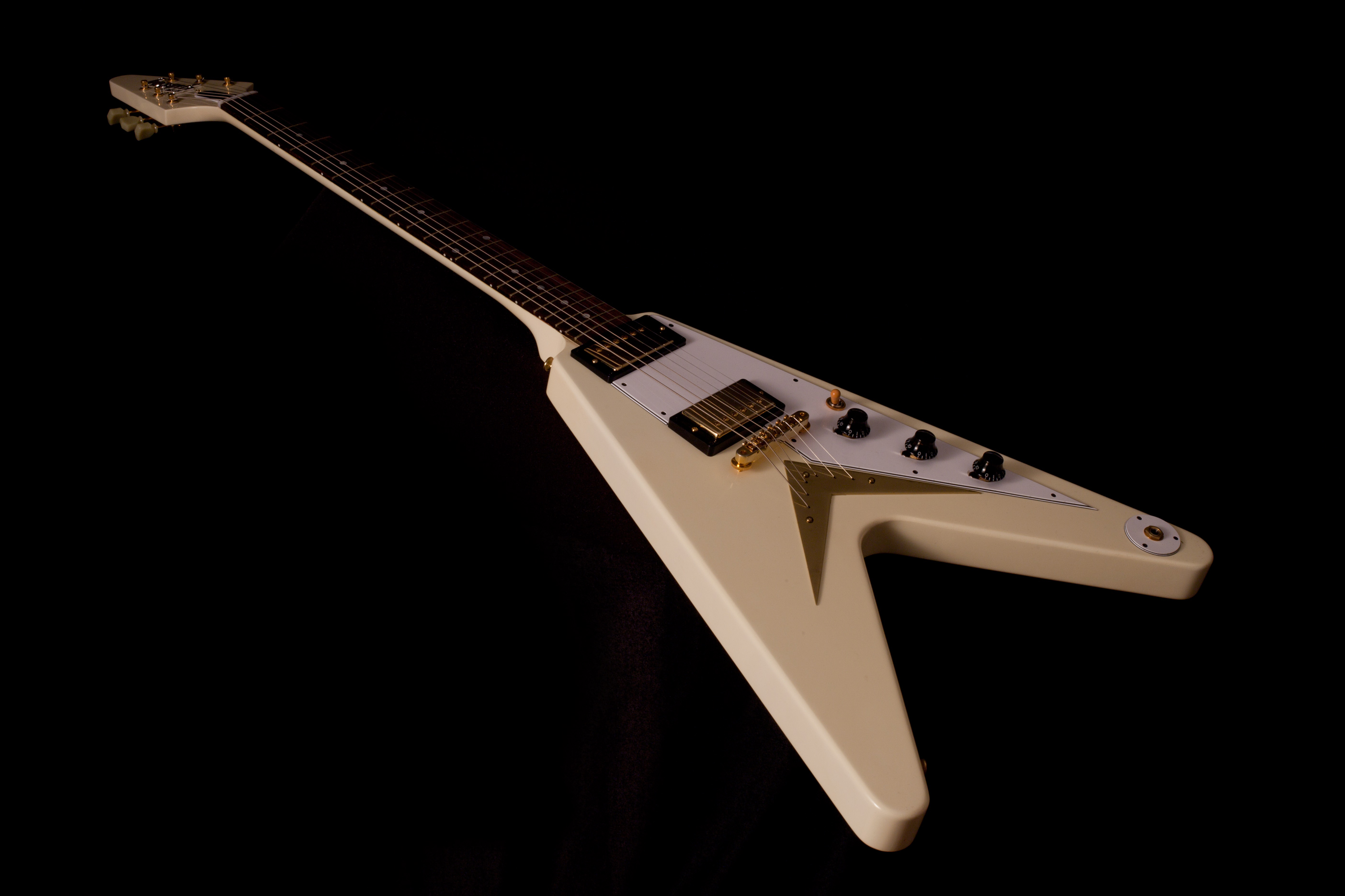 Gibson Flying V 1959 Vos Classic White Gitarren Total 8777