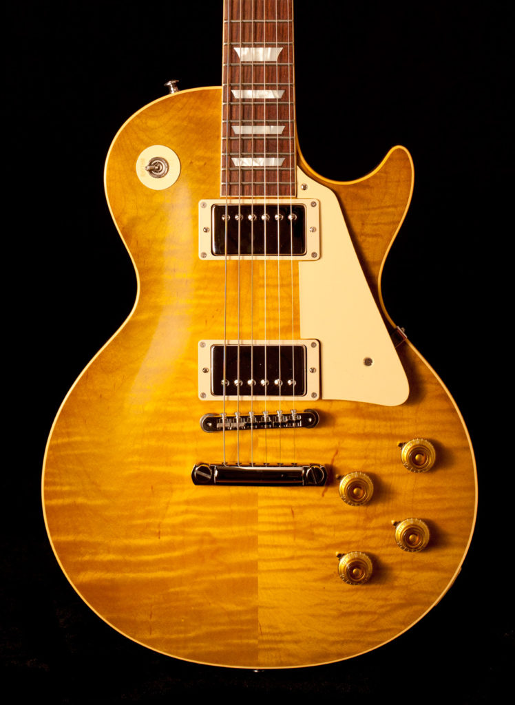 Gibson Les Paul Standard 1958 True Historic Vintage Lemon Burst ...