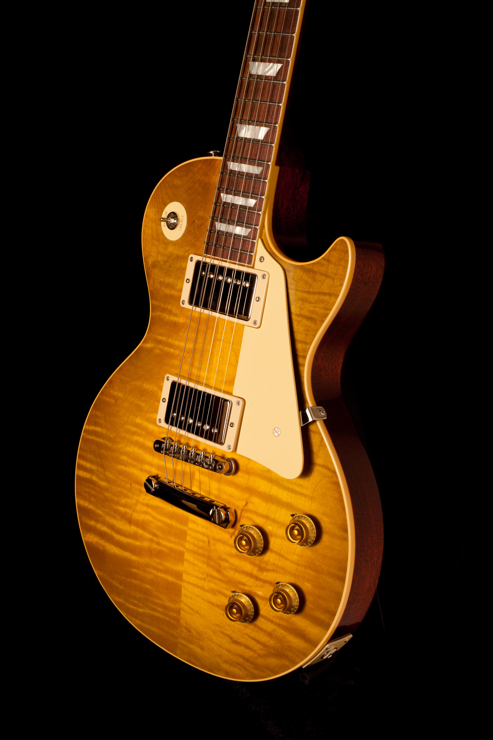 Gibson Les Paul Standard 1958 True Historic Vintage Lemon Burst ...