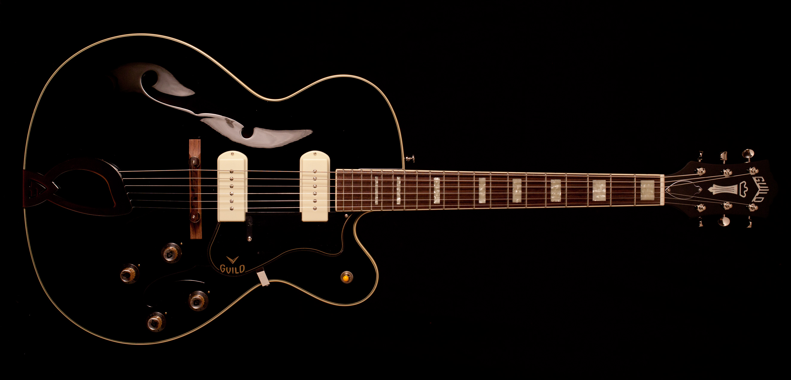 Guild X-175 Manhattan Black - Gitarren Total