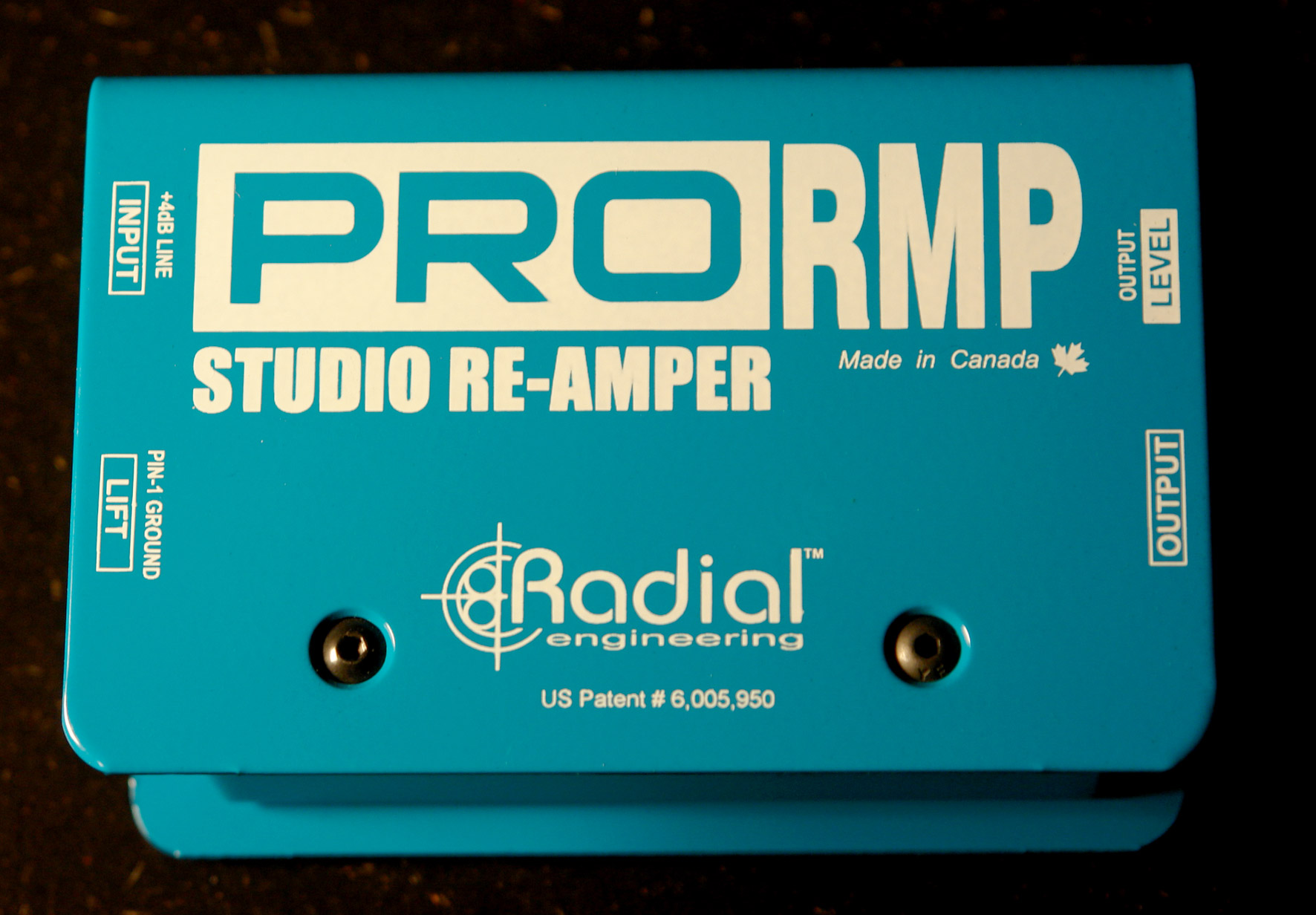 Radial Pro RMP / ラジアル リアンプボックスの+inforsante.fr