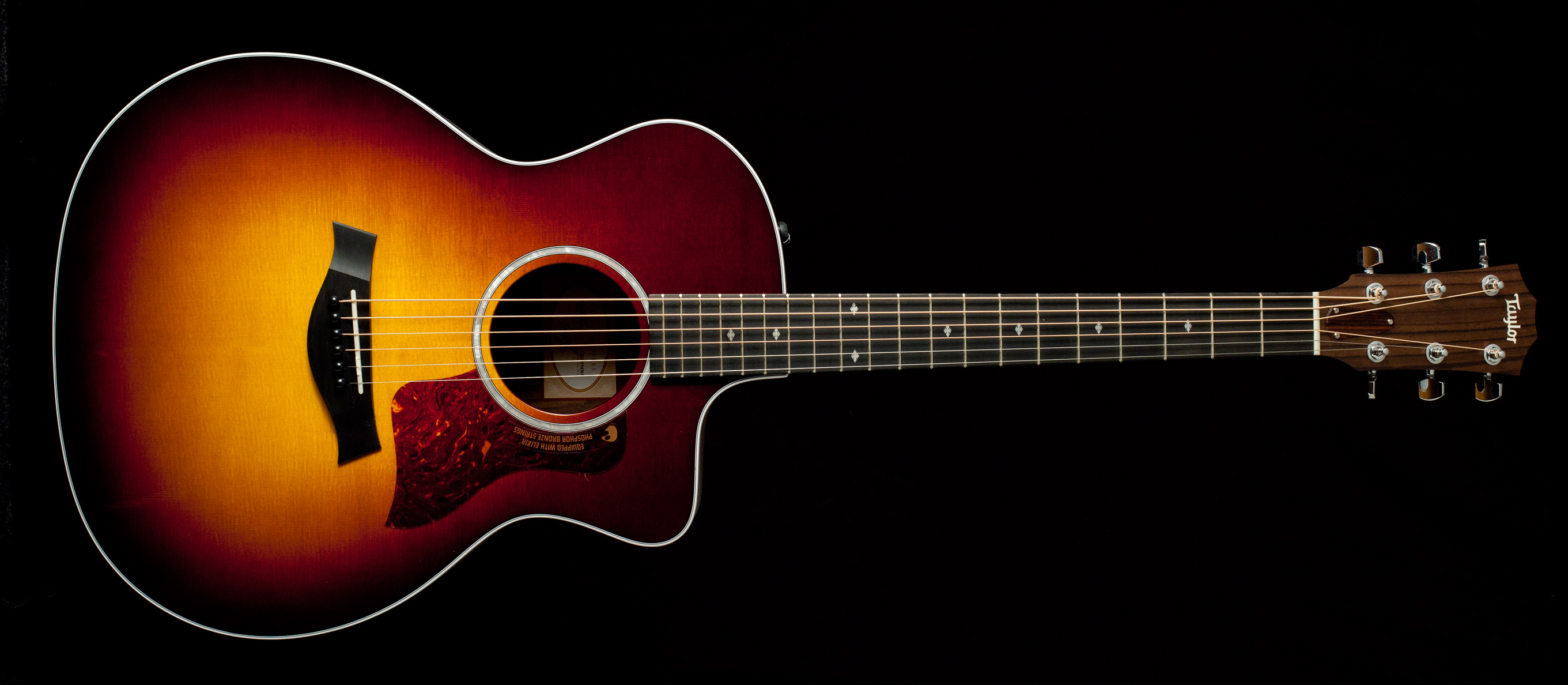 Taylor 214ce CF DLX Sunburst - Gitarren Total