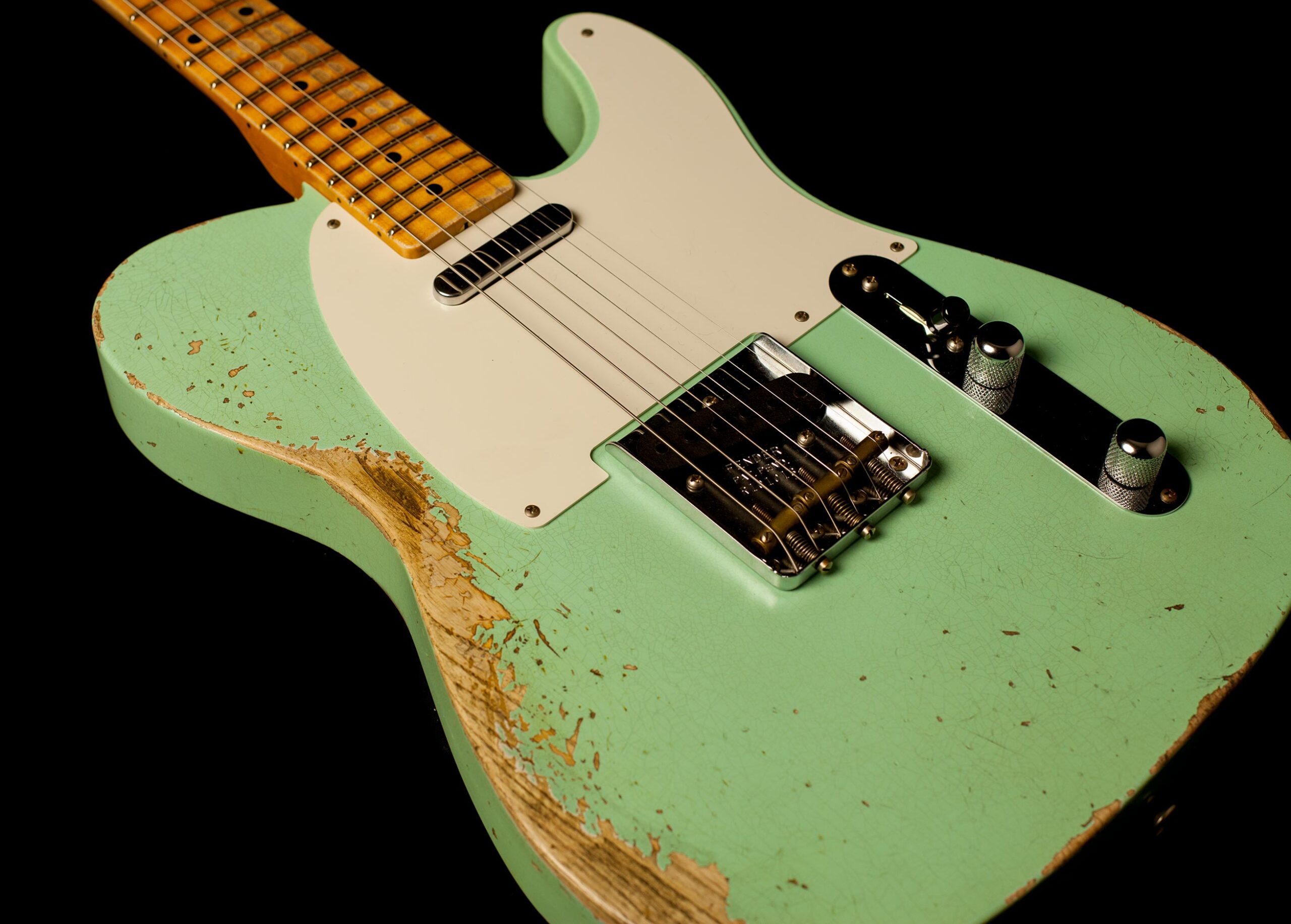 Fender Telecaster '52 Heavy Relic Aged Surf Green - Gitarren Total