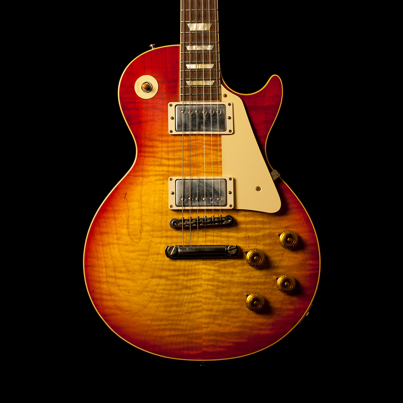 Gibson Les Paul Standard 1958 VOS Washed Cherry Sunburst - Gitarren Total