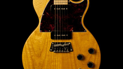 Gibson Les Paul Music City Jr B-Bender Antique Natural - Gitarren 