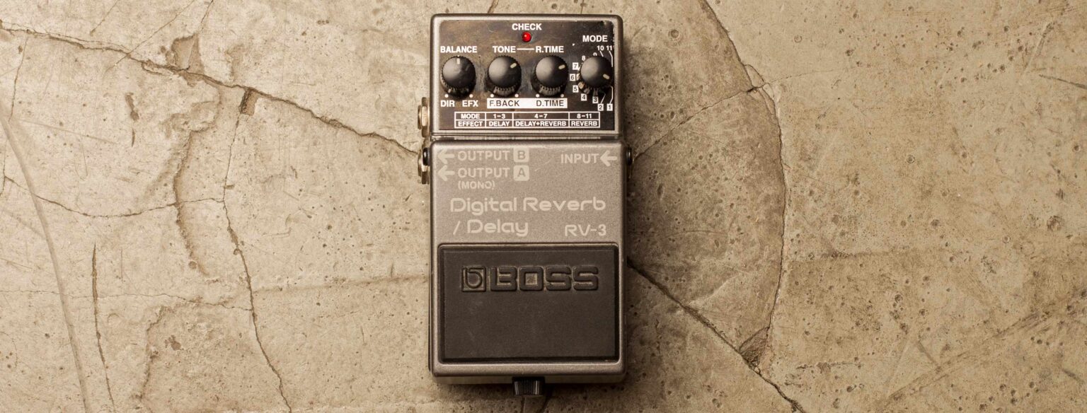 Boss RV-3 Digital Reverb/Delay 90's