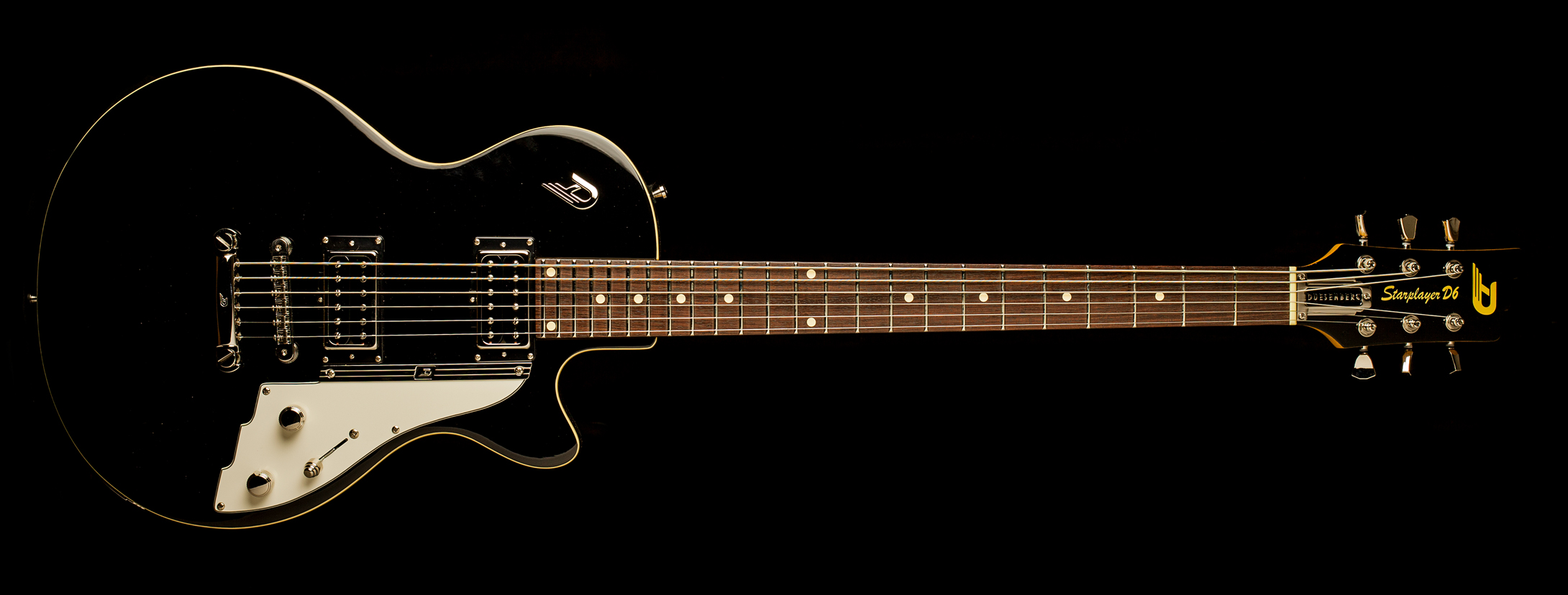 Duesenberg D6 Baritone Black - Gitarren Total