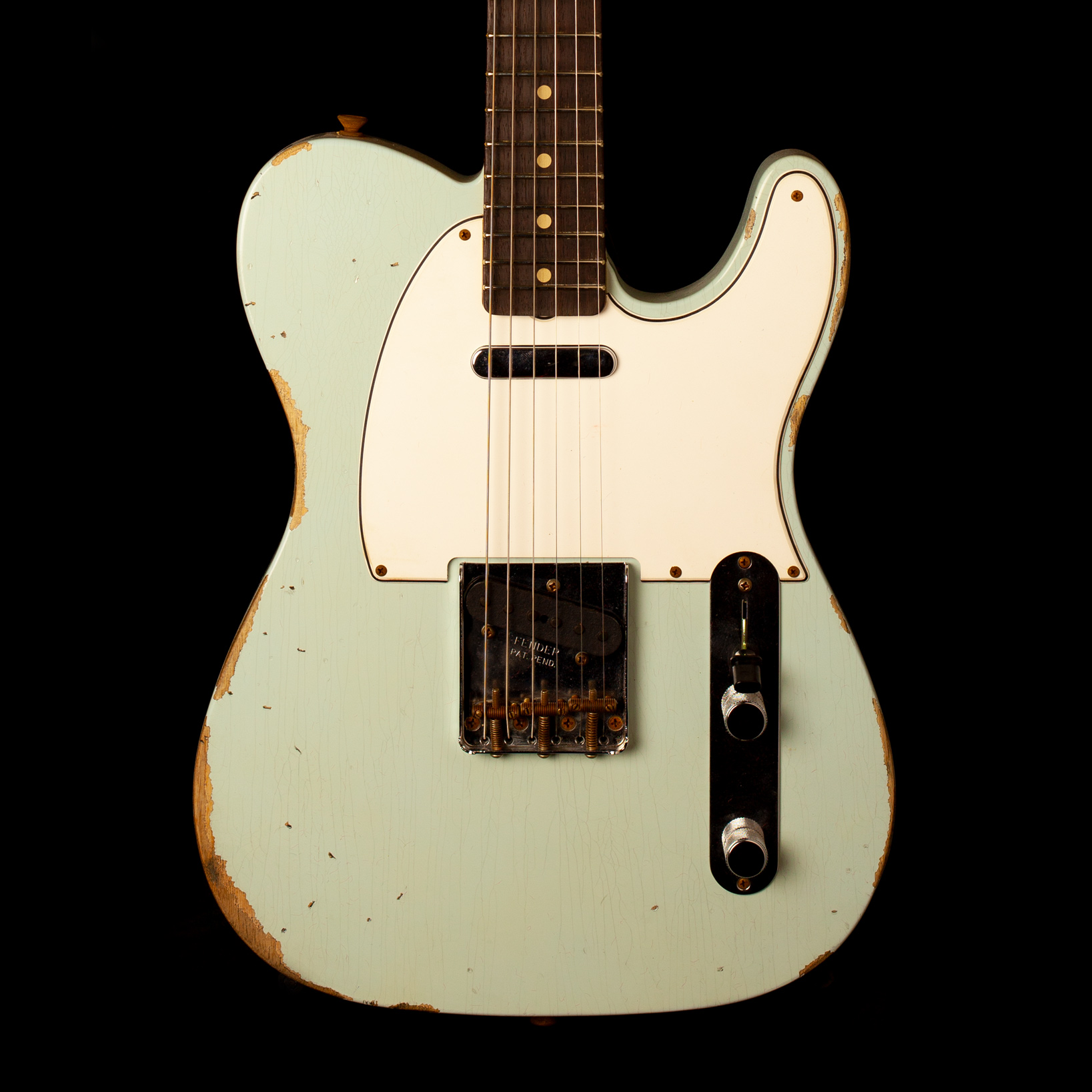 Fender Telecaster '63 Aged Sonic Blue Heavy Relic - Gitarren Total