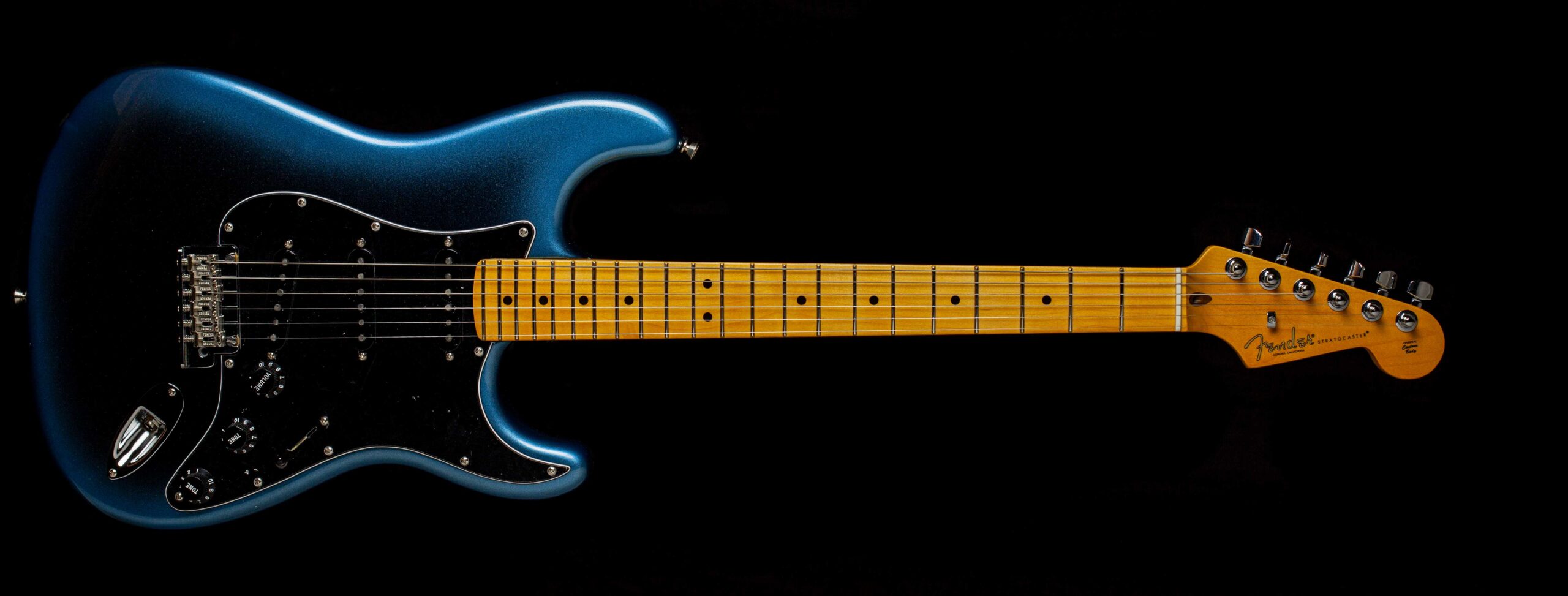 Fender Stratocaster American Professional II MN Dark Night - Gitarren Total
