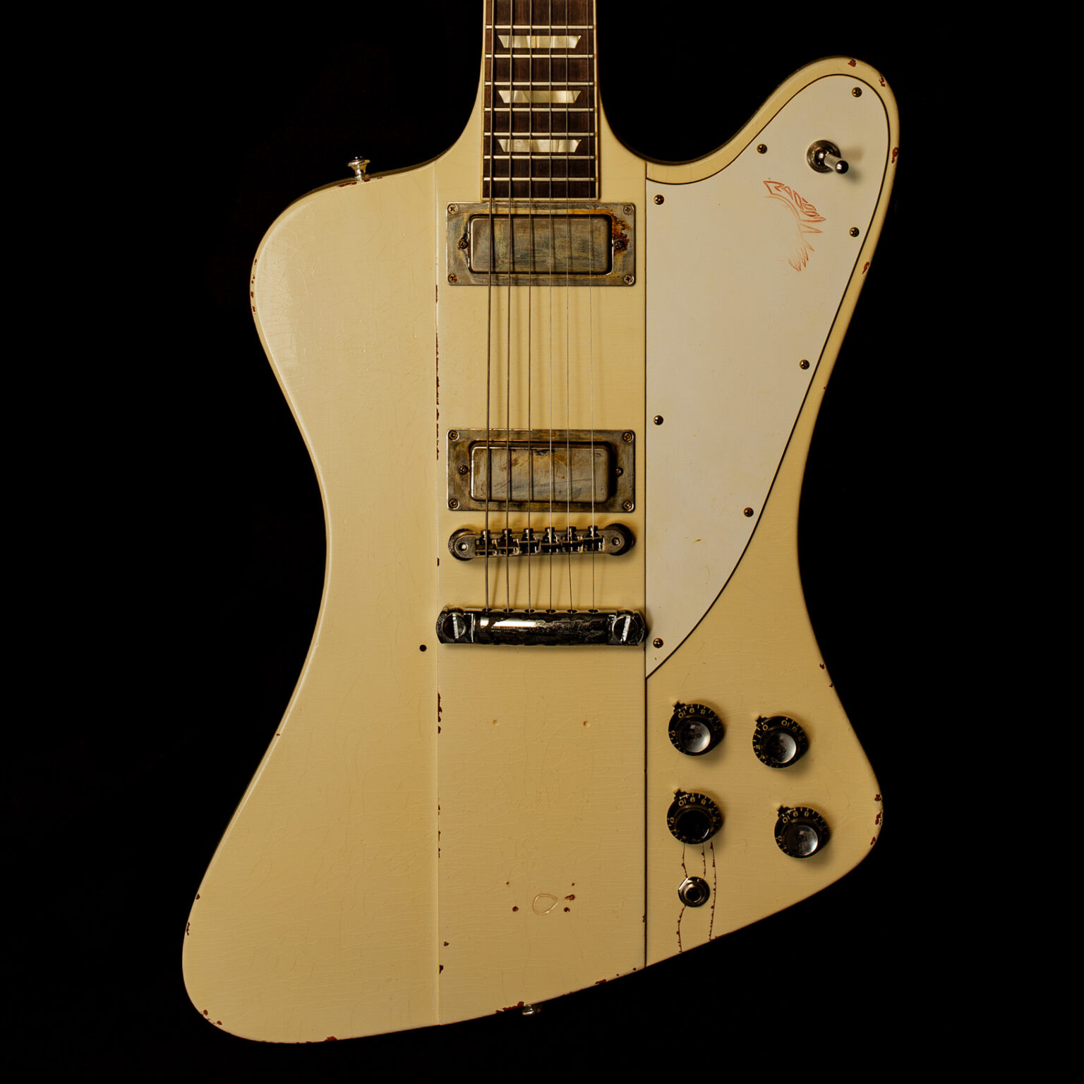 Gibson Firebird V 1964 Johnny Winter Polaris White – Bild 2