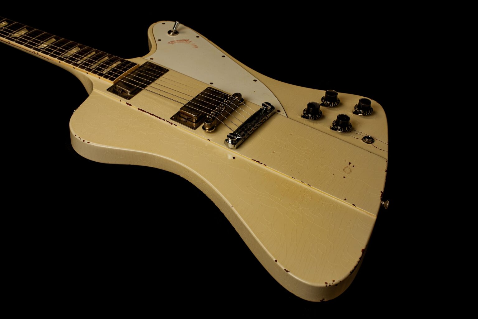 Gibson Firebird V 1964 Johnny Winter Polaris White – Bild 11