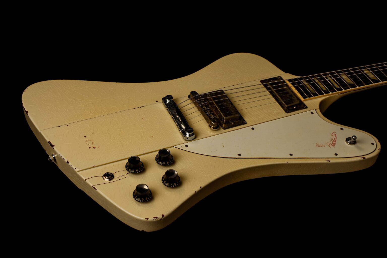 Gibson Firebird V 1964 Johnny Winter Polaris White – Bild 6