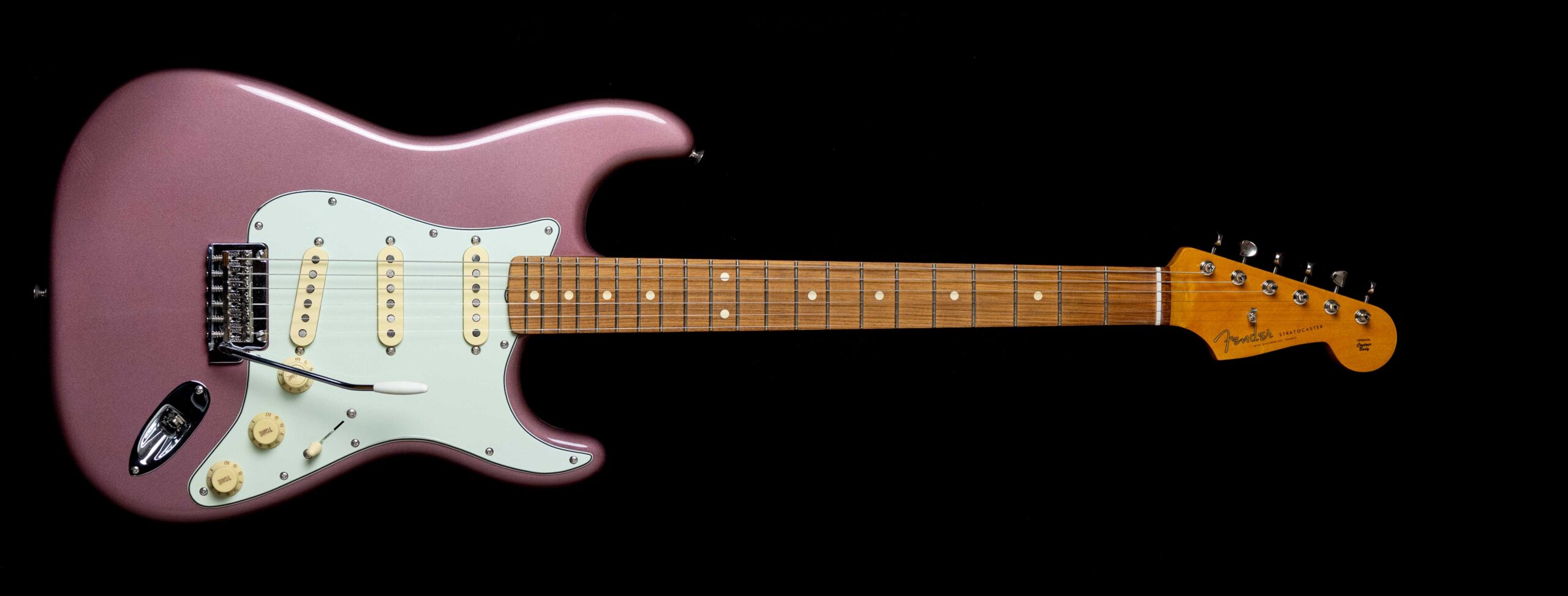 Fender vintera burgundy deals mist