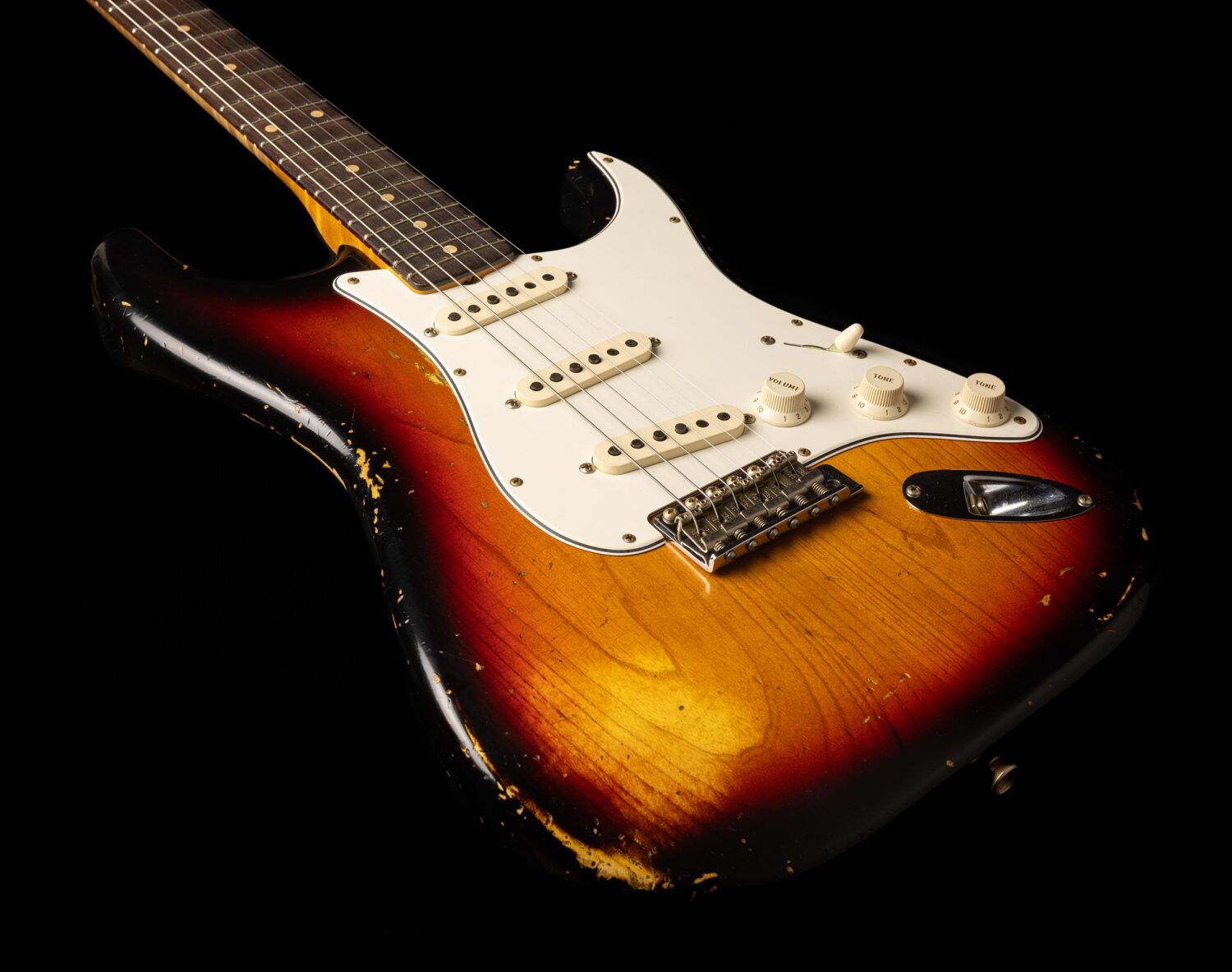 Fender Stratocaster '59 Heavy Relic 3-Tone Sunburst – Bild 6