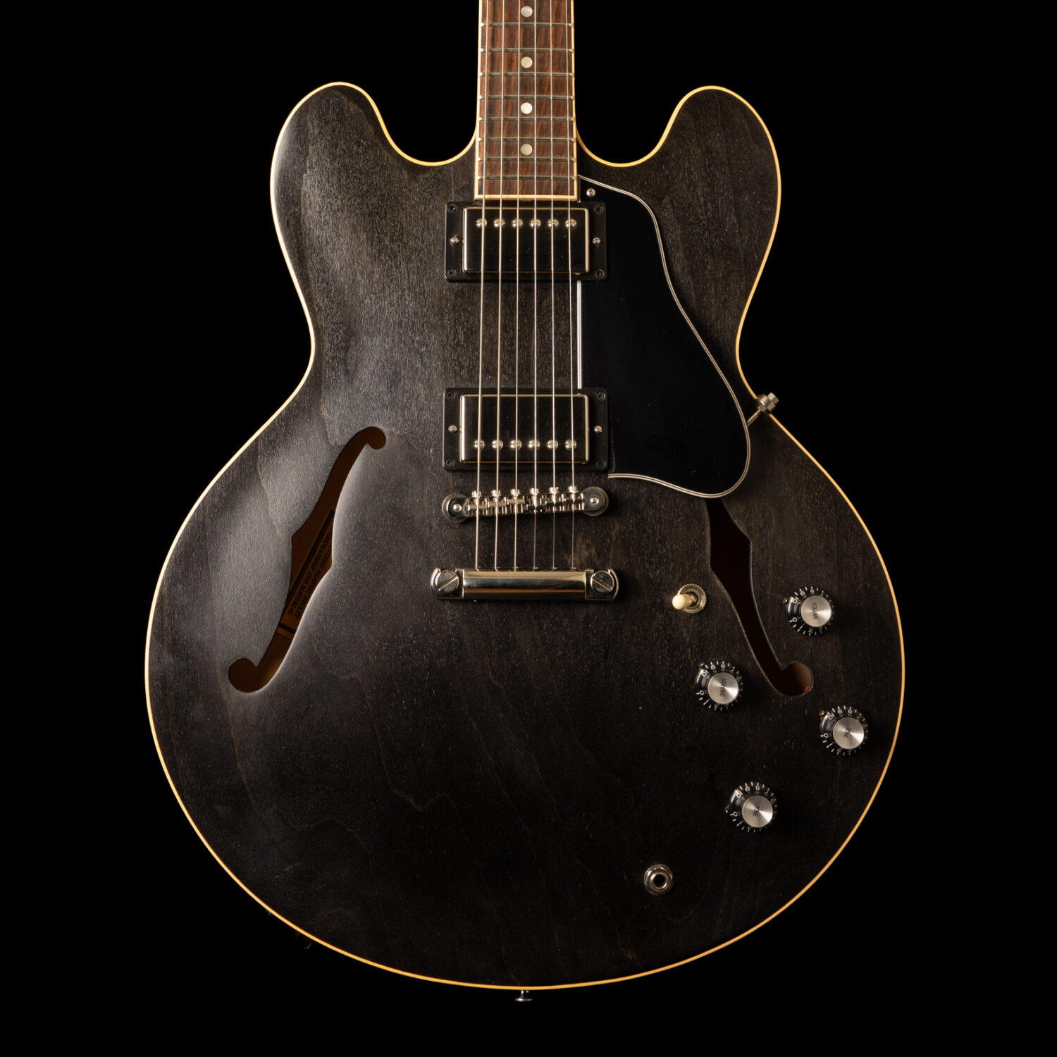 Gibson ES-335 Satin Trans Black 2019 – Bild 2