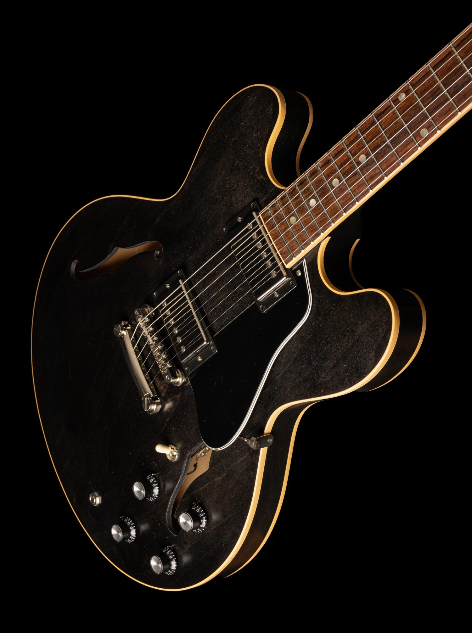 Gibson ES-335 Satin Trans Black 2019 – Bild 6