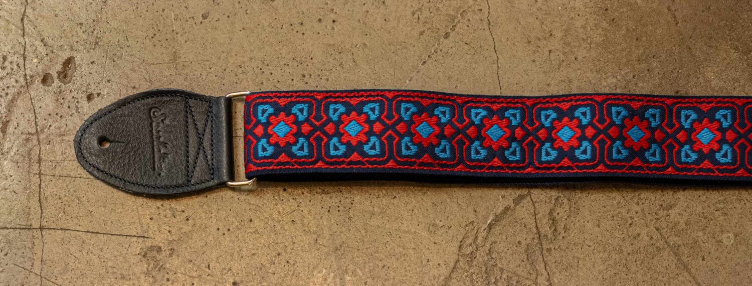 Souldier Strap Fillmore Red on Blue