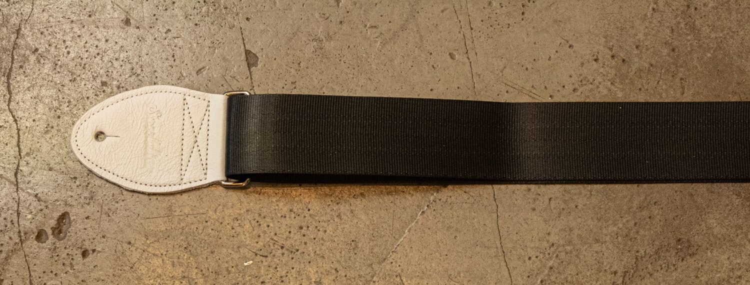 Souldier Strap Plain Black/White