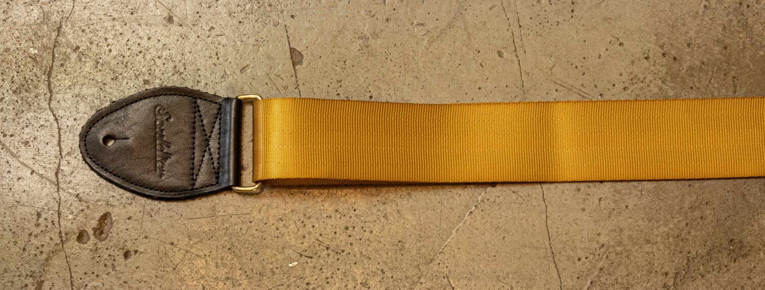 Souldier Strap Plain Gold/Black