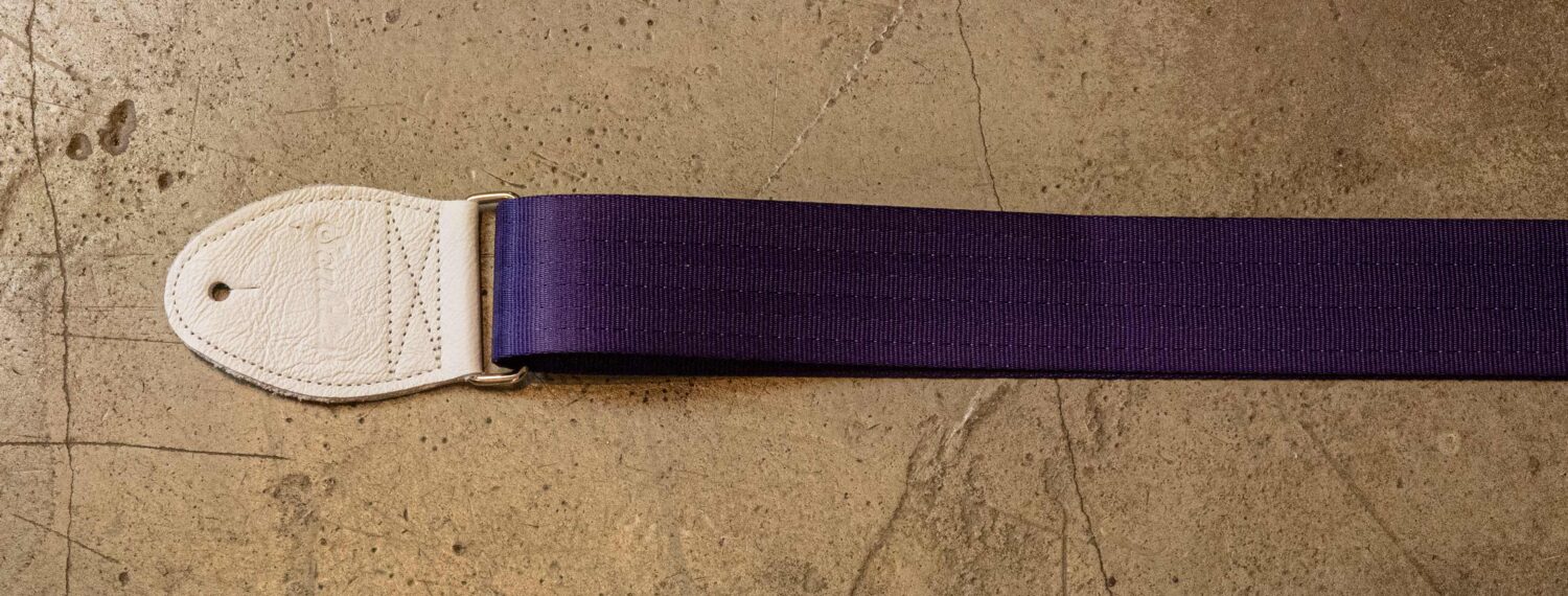 Souldier Strap Plain Purple/White