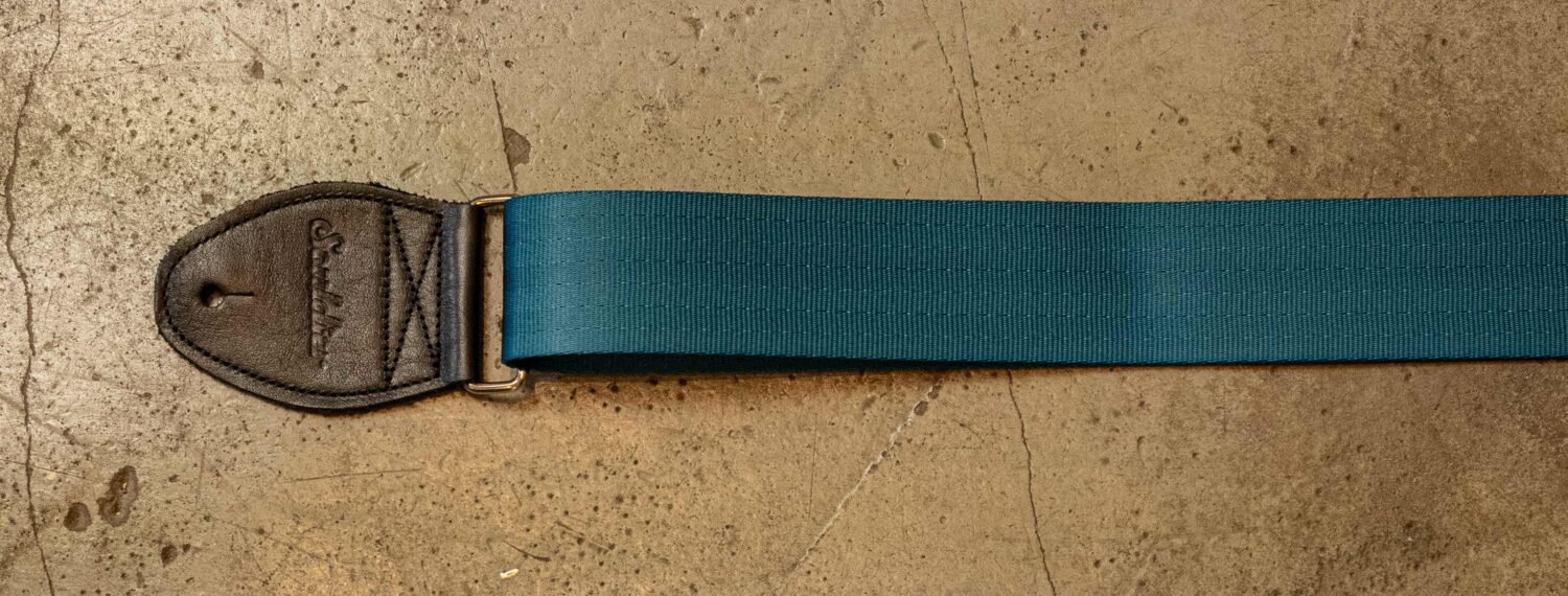 Souldier Strap Plain Turquoise/Black