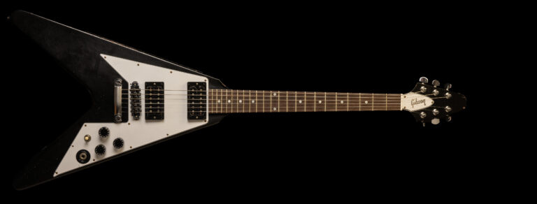 Gibson Flying-V 1979 Kirk Hammett Ebony Limited to 200